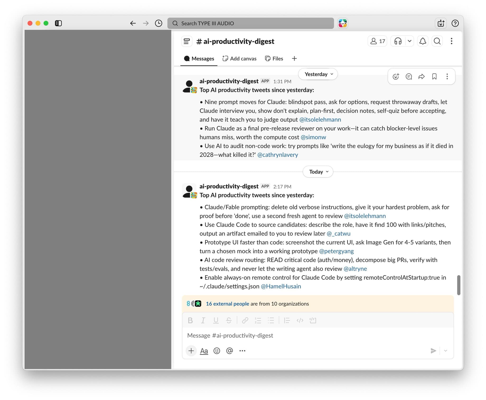 AI Uplift Tweet Digest