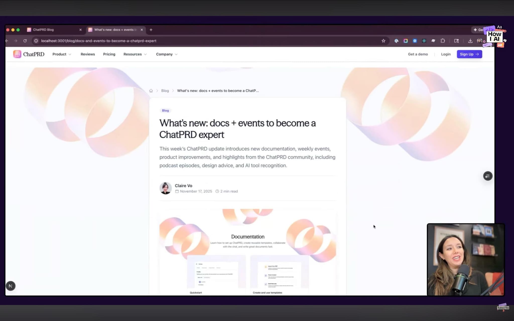 Blog design by Claude